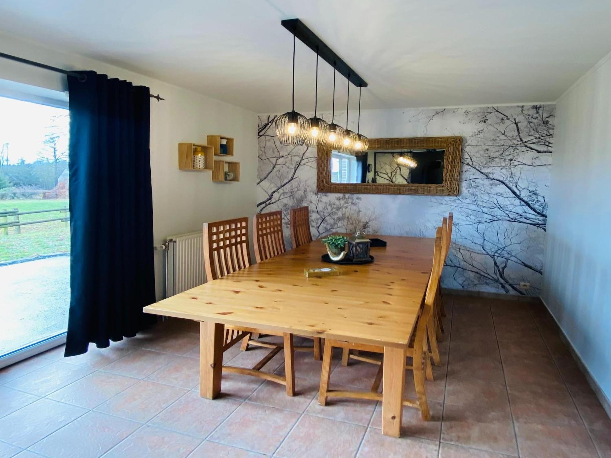 Picture Perfect Holiday Home In Sourbrodt With Garden Bbq Extérieur photo