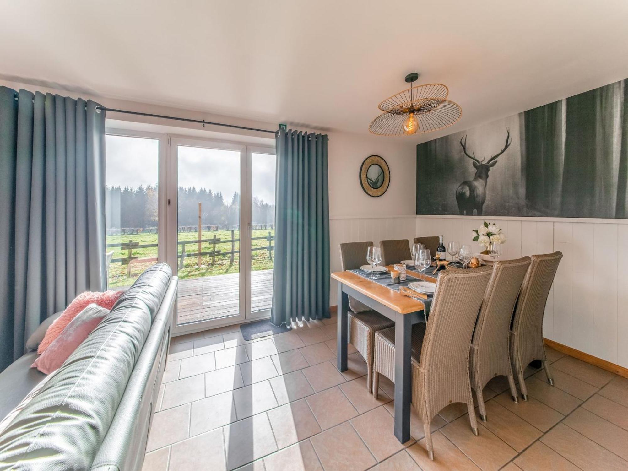 Picture Perfect Holiday Home In Sourbrodt With Garden Bbq Extérieur photo